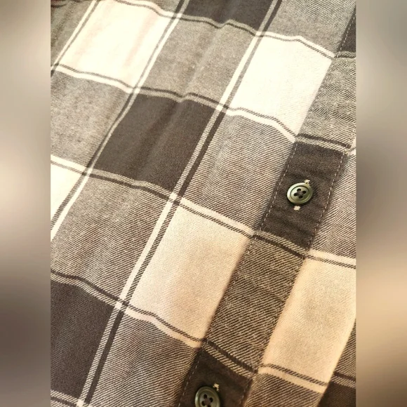 BP Pink & Gray Plaid Buttondown - Picture 3 of 4